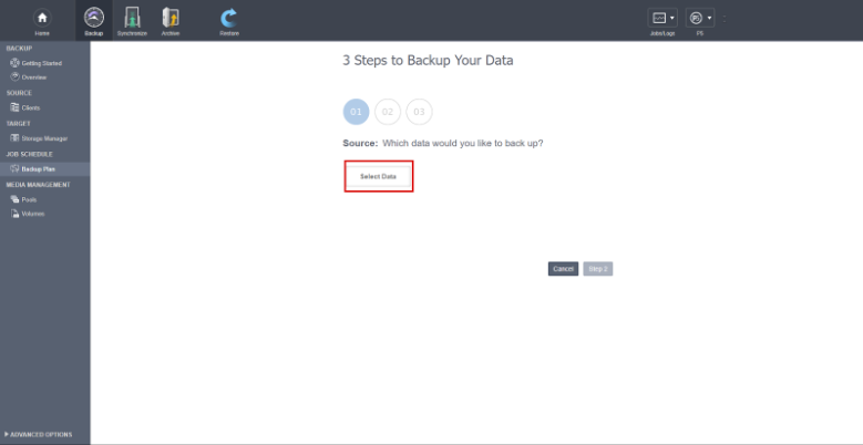 Select data