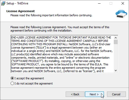 License agreement