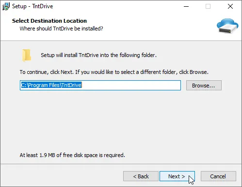 Install location