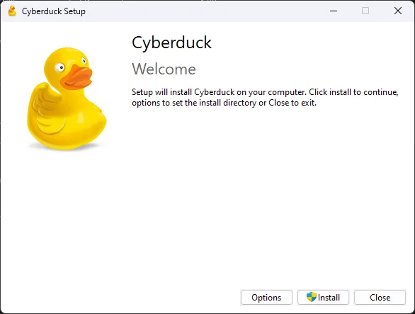 Cyberduck installer