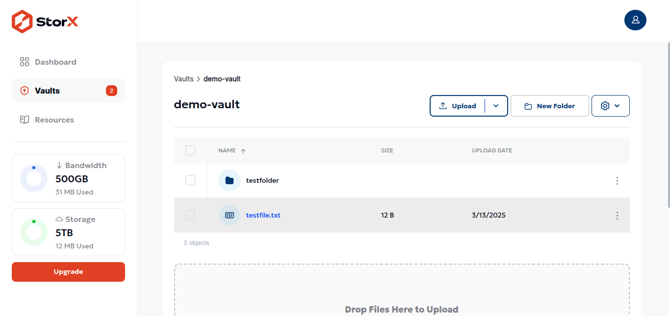 Verify in StorX